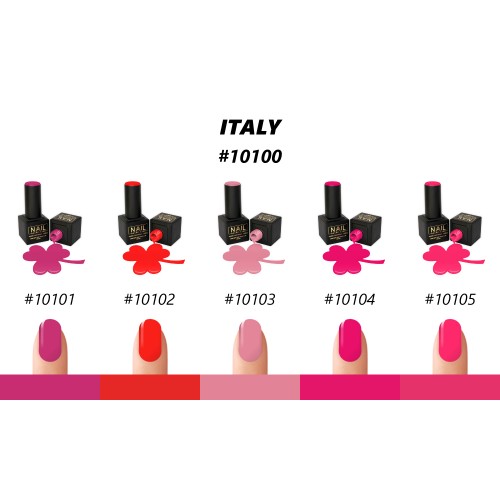 Gel Polish 10100 Collection Italy 50ml