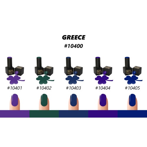 Nail Brand Гель Лак 10400 Коллекция Greece 50ml