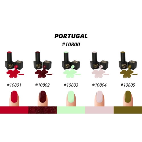 Nail Brand Гель Лак 10800 Коллекция Portugal 50ml