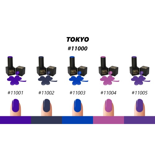 Nail Brand Гель Лак 11000 Коллекция Tokyo 50ml