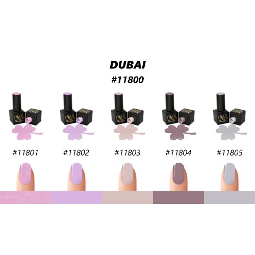 Nail Brand Gel Polish 11800 Collection Dubai 50ml