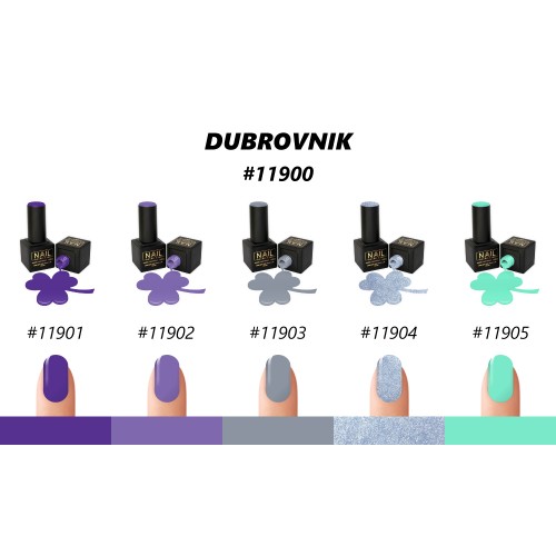 Nail Brand Гель Лак 11900 Коллекция Dubrovnik 50ml