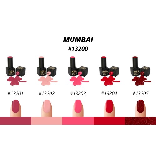 Nail Brand Gel Polish 13200 Collection Mumbai 50ml