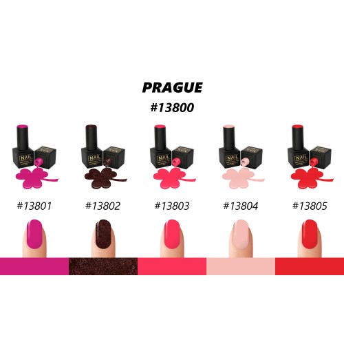 Nail Brand Гель Лак 13800 Коллекция Prague 50ml