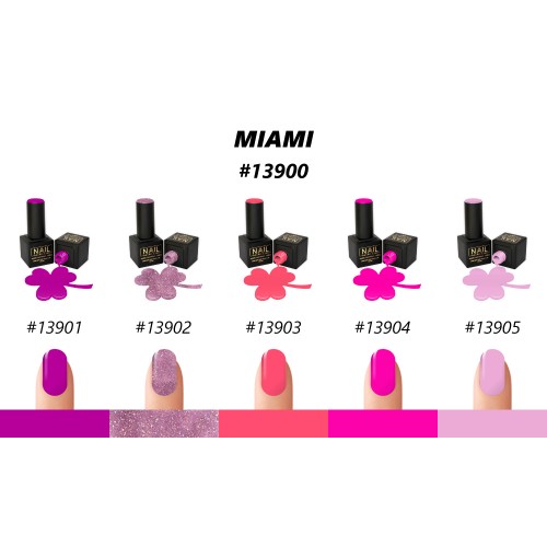 Nail Brand Gel Polish 13900 Collection Miami 50ml