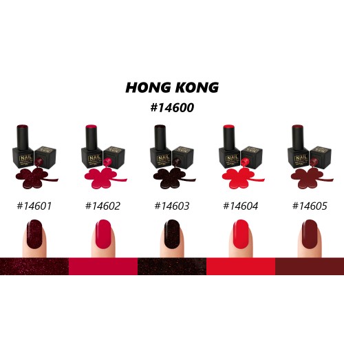 Nail Brand Gel Polish 14600 Collection Hong Kong 50ml