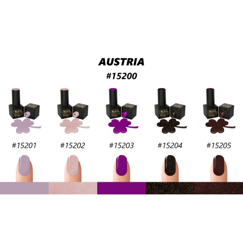 Nail Brand Gel Polish 15200 Collection Austria 50ml